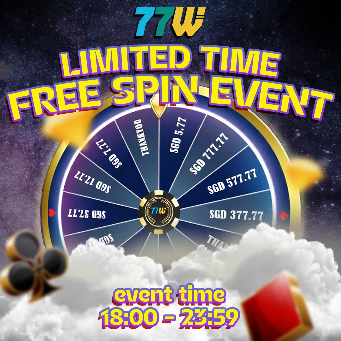 77 Spin Event