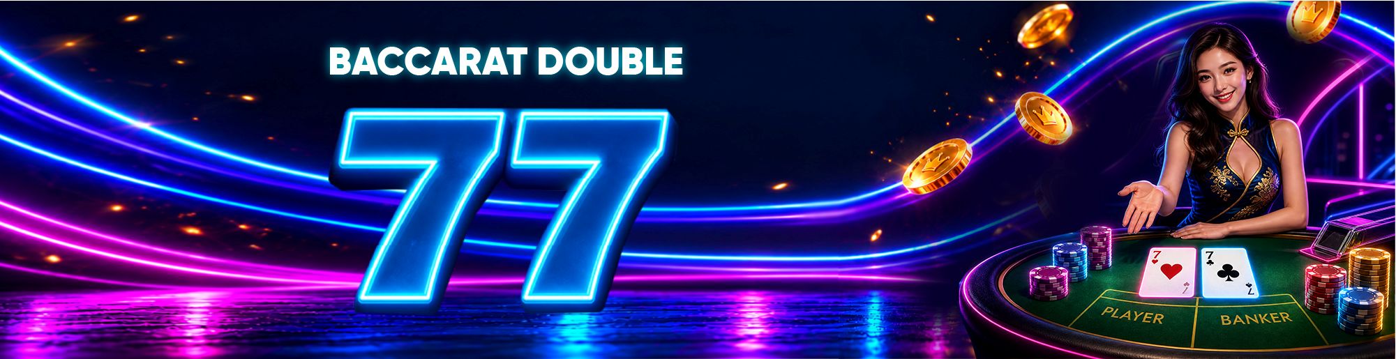baccarat double 77